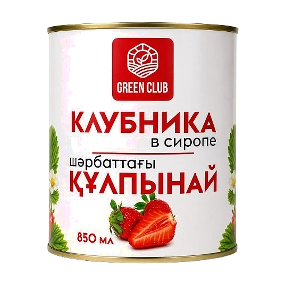 Клубника в сиропе
