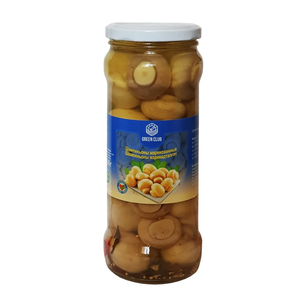Шампиньоны маринованные