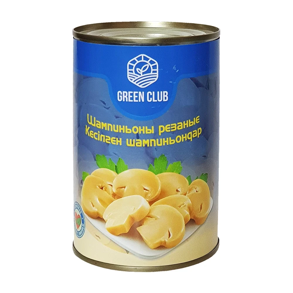 Шампиньоны резаные